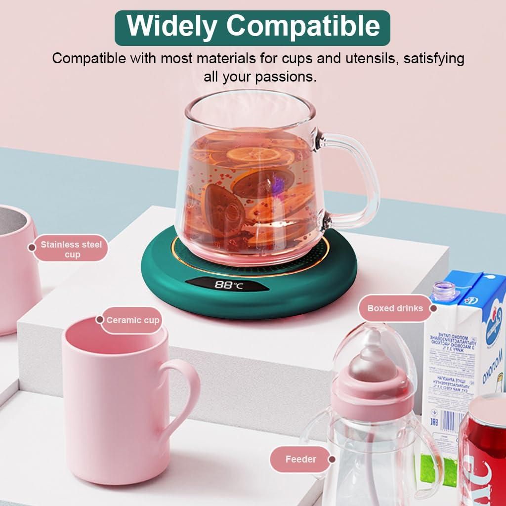 Electric Coffee Mug Warmer with USB